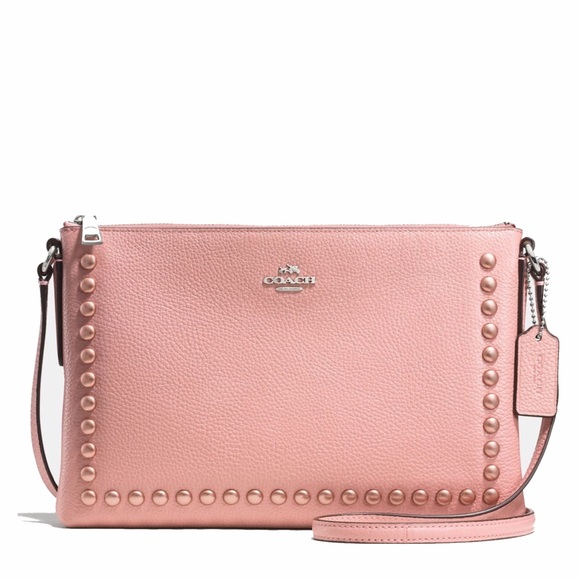 coach rivets crossbody